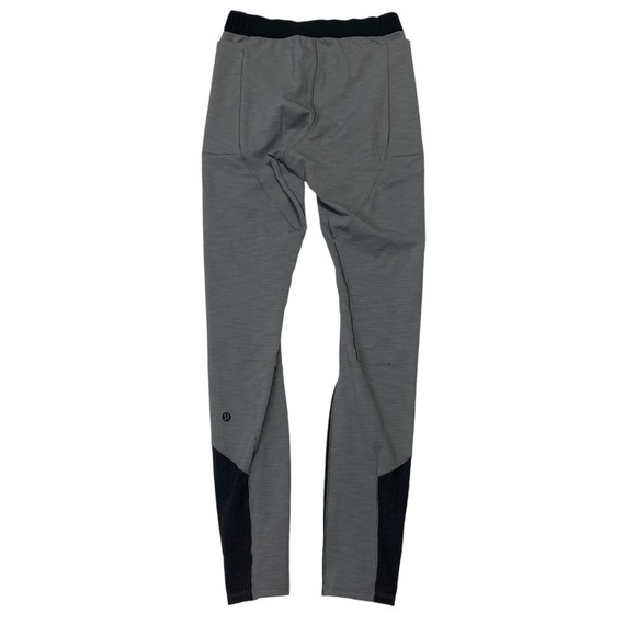 Lululemon The Lab Women’s Tights Leggings Size 4 Gray / Black - Picture 2 of 10